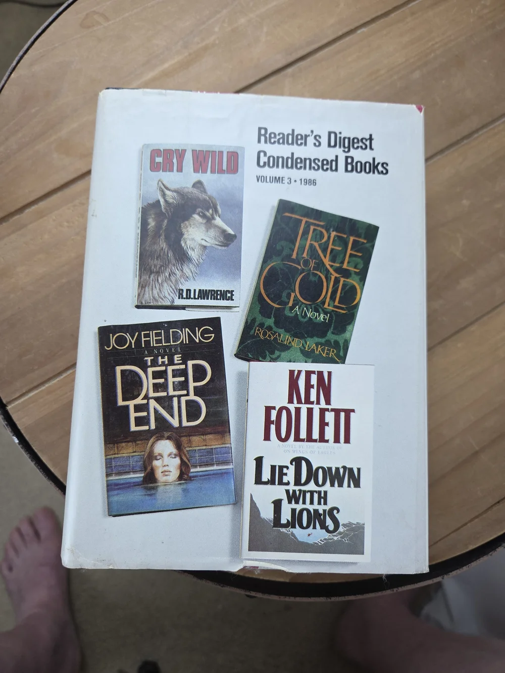 Reader's Digest Condensed Books Volume 3 (1986) - Navy & Burgundy Book